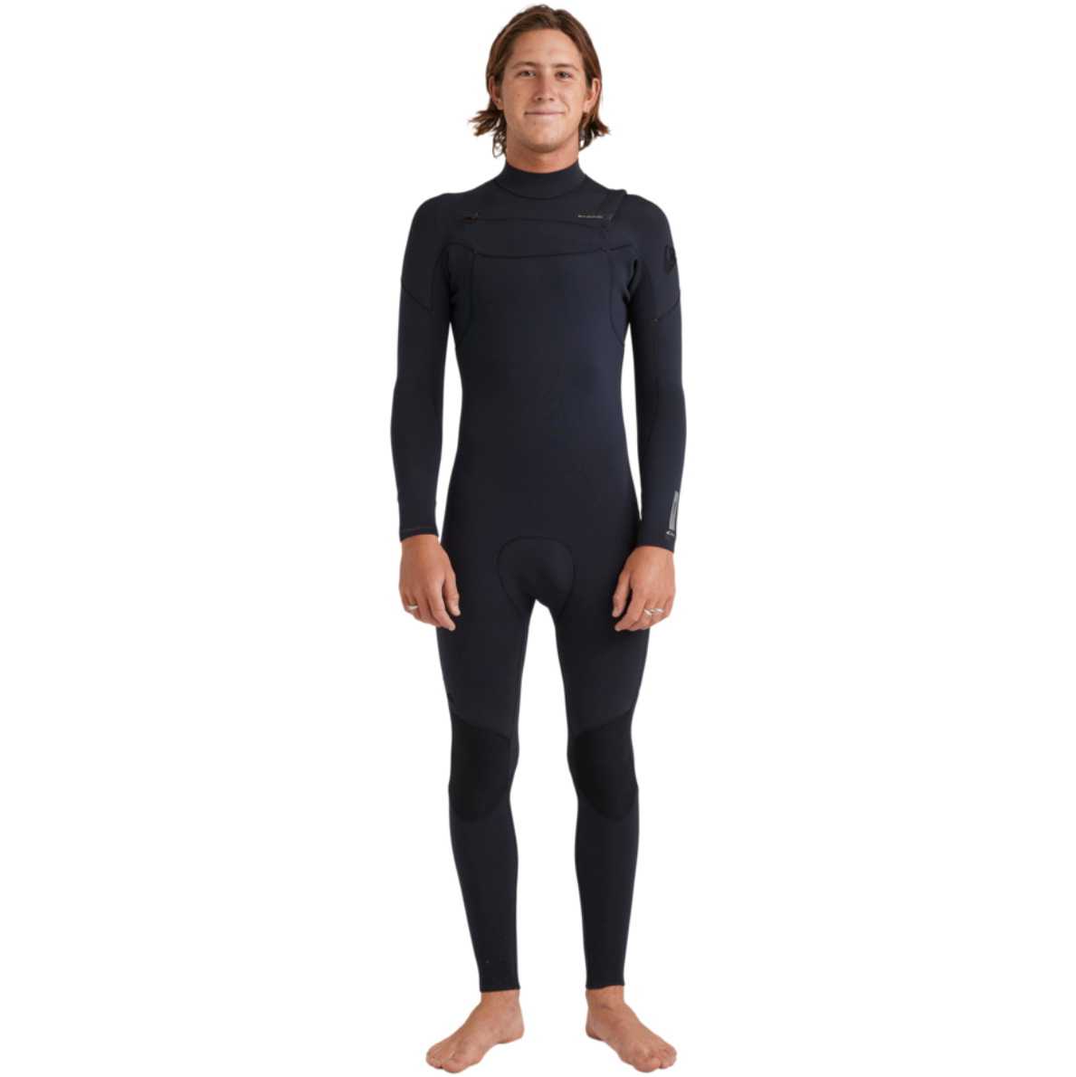 2025 Quiksilver Mens Everyday Sessions 5/4/3mm Chest Zip Wetsuit 25AW213513 - Black